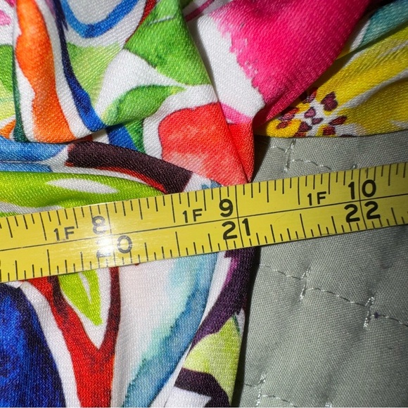 Alexia Admor Multicolor Floral Maxi Off-Shoulder Dress, no belt. Size Large. EUC - Picture 7 of 14